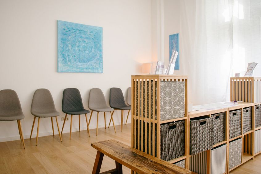 Ankleide im Yogastern Studio Wiesbaden